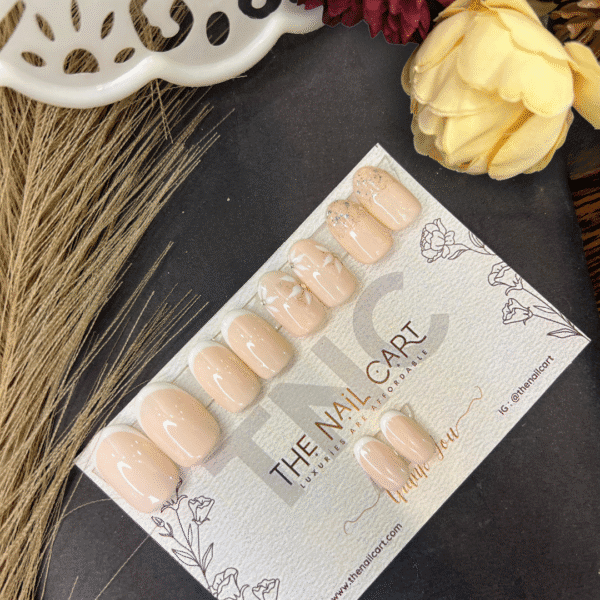 Nude floral with French & Shine - TNC