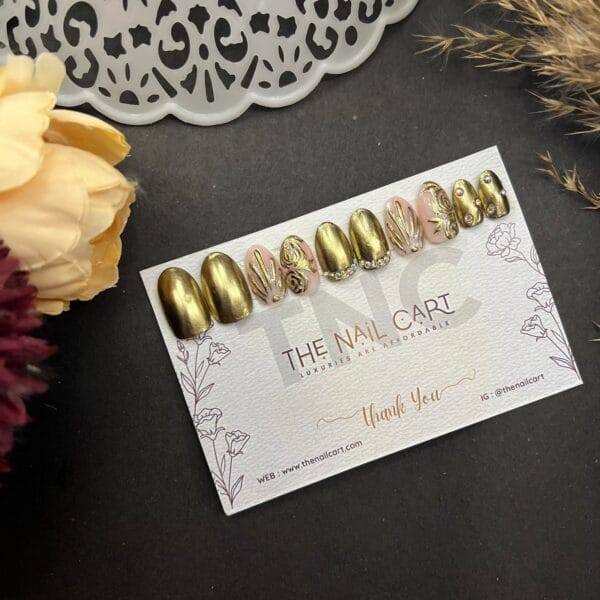 Gold Chrome with Rose – TNC